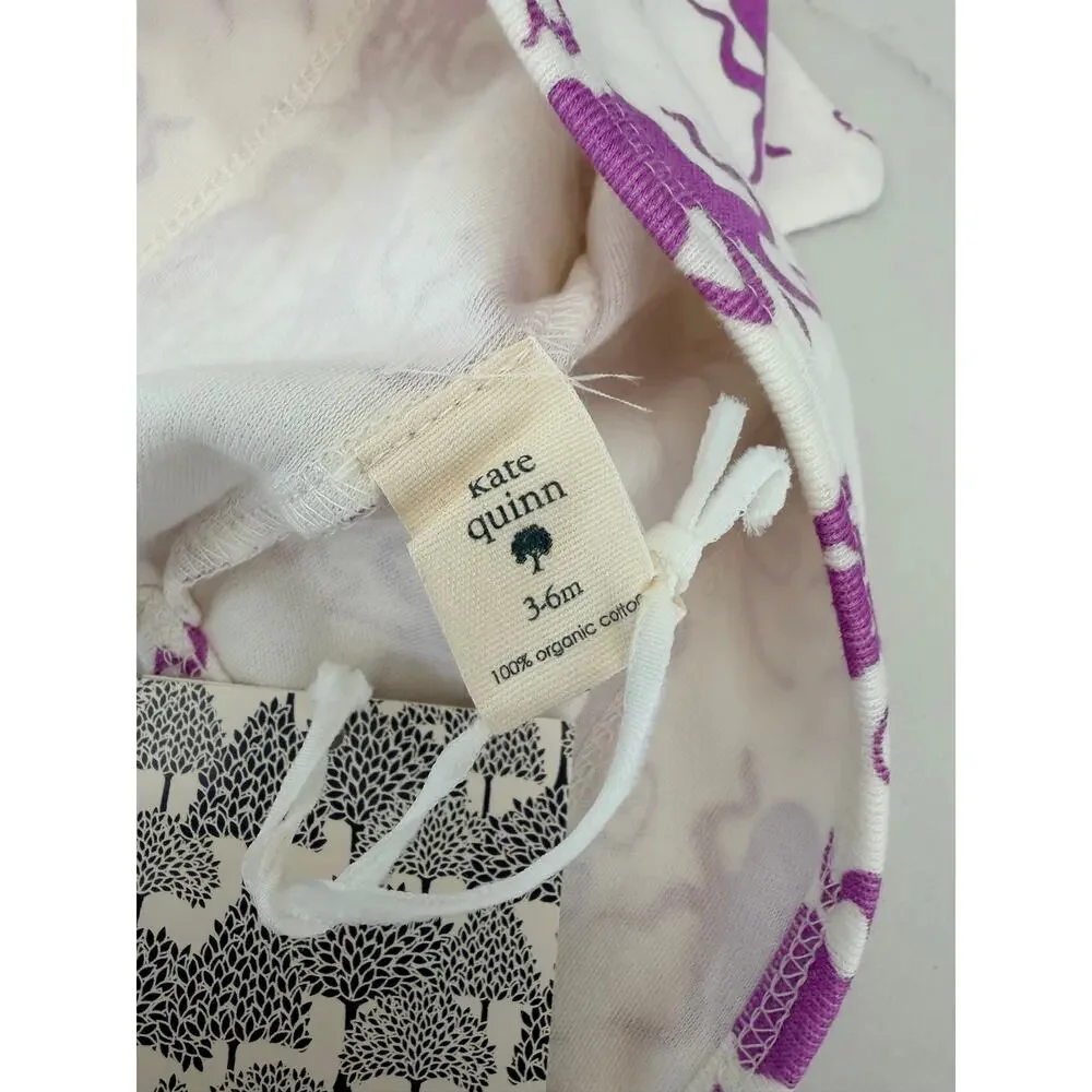 Kate Quinn Organic Cotton Elf Hat - Orchid Octopus